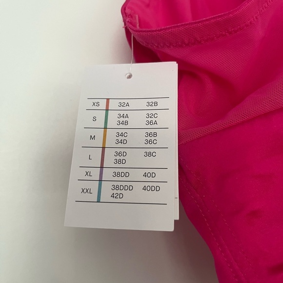 NWT Auden Pink Bralette (L) - Picture 4 of 4